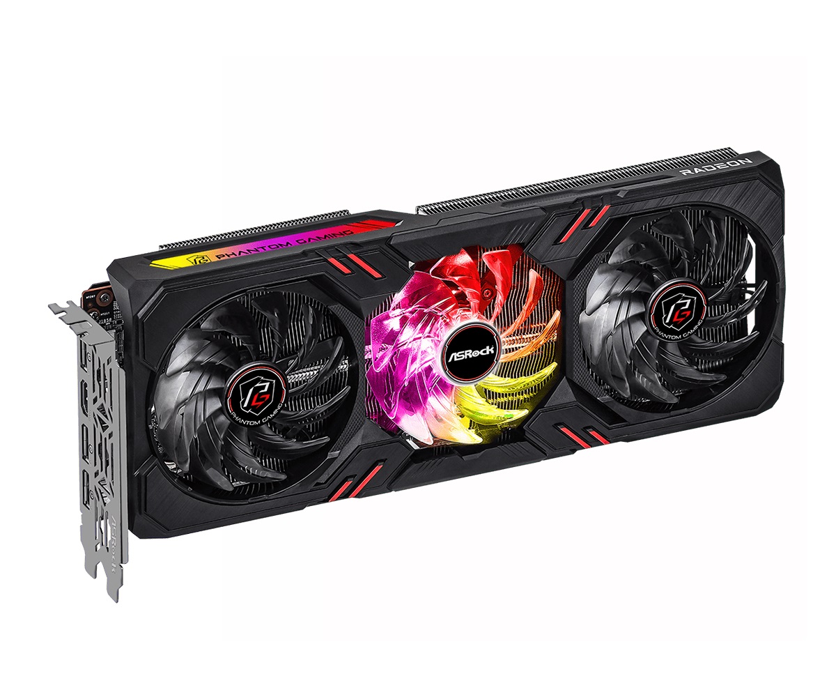 Видео карта Asrock AMD Radeon RX 7600 Phantom Gaming 8GB OC GDDR6