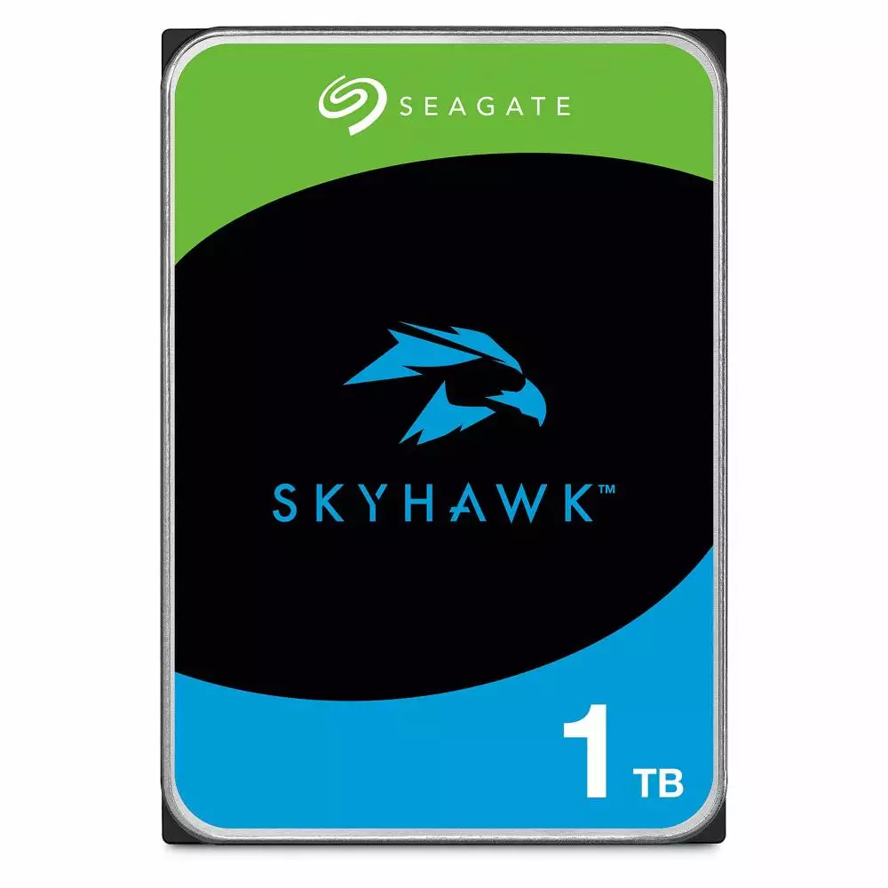 Твърд диск Seagate Skyhawk 1TB 3.5" 5400rpm SATA 6Gb/s - ST1000VX013