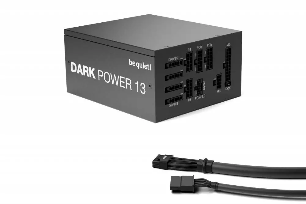 Захранване be quiet! Dark Power 13 1000W PSU 80 Plus Titanium, ATX 3.0, PCIe 5.0, - BN335