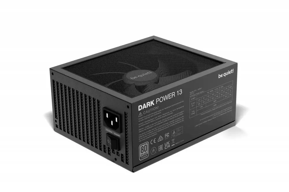 Захранване be quiet! Dark Power 13 1000W PSU 80 Plus Titanium, ATX 3.0, PCIe 5.0, - BN335