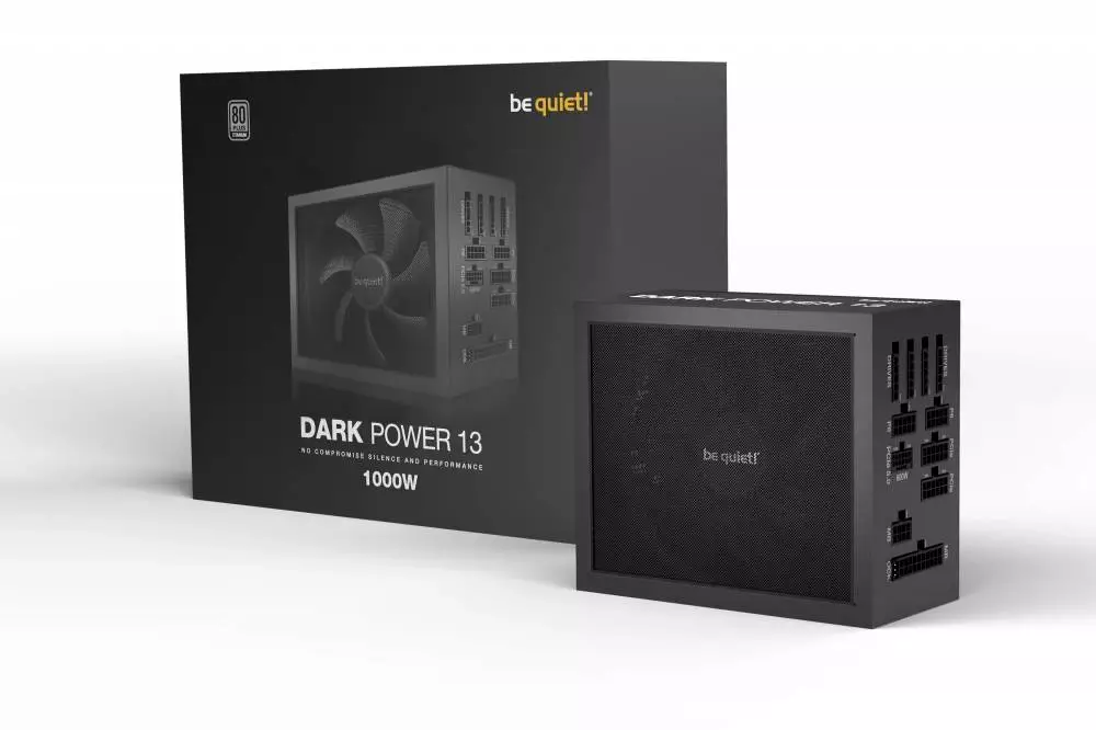 Захранване be quiet! Dark Power 13 1000W PSU 80 Plus Titanium, ATX 3.0, PCIe 5.0, - BN335