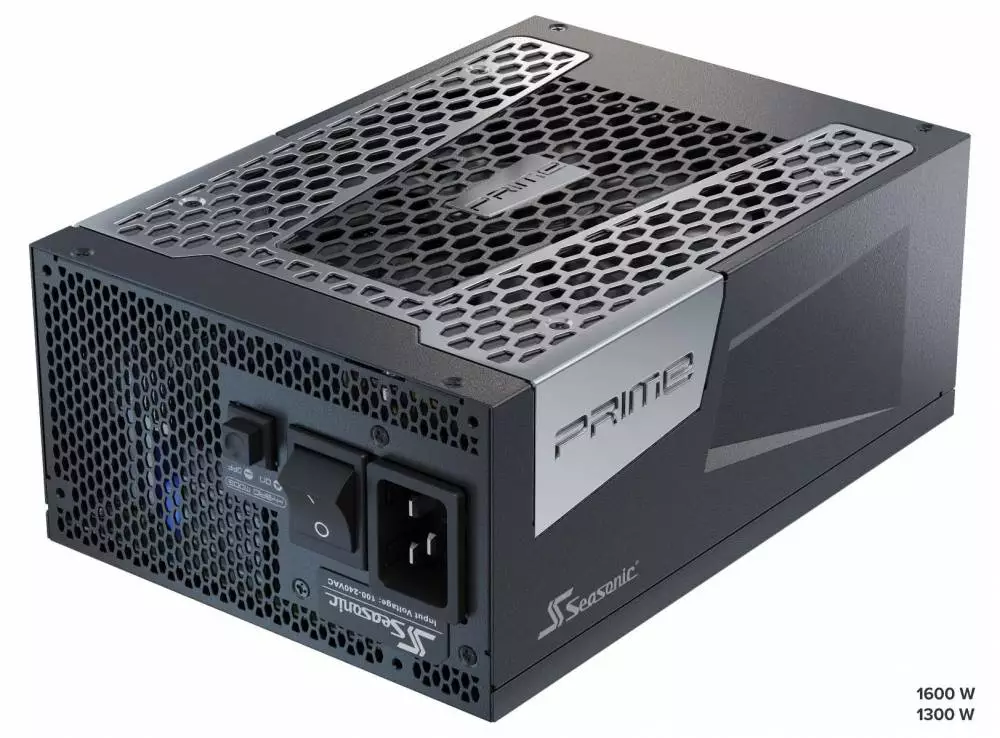 Захранване Seasonic PRIME TX-1600 PSU 1600W 80 Plus Titanium PCIe Gen 5 - SSR-1600TR2