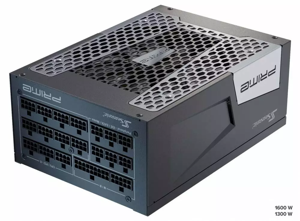 Захранване Seasonic PRIME TX-1600 PSU 1600W 80 Plus Titanium PCIe Gen 5 - SSR-1600TR2