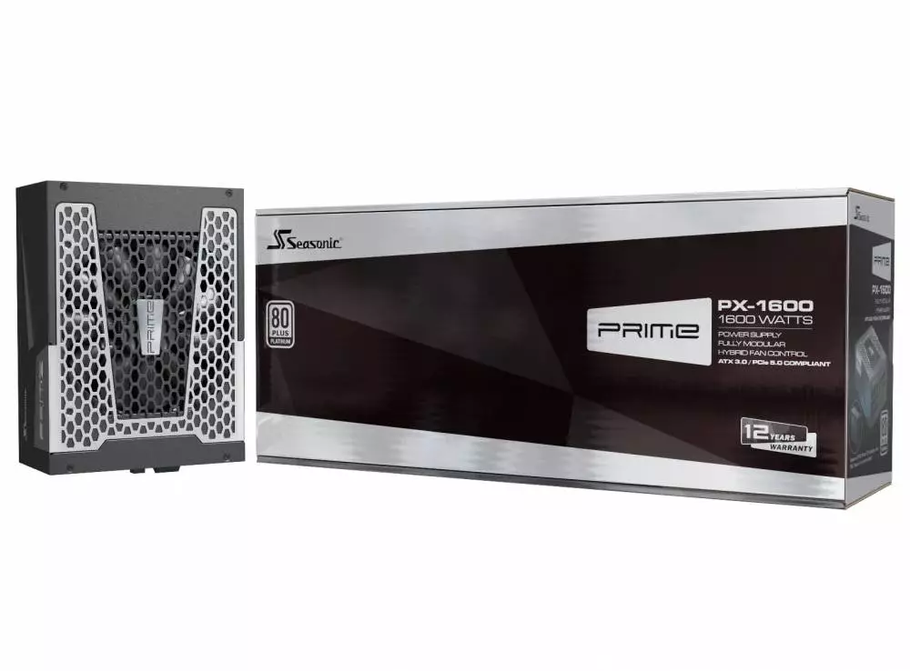 Fuente Seasonic PRIME PX-1600 PSU 1600W 80 Plus Platinum PCIe Gen 5 - SSR-1600PD2