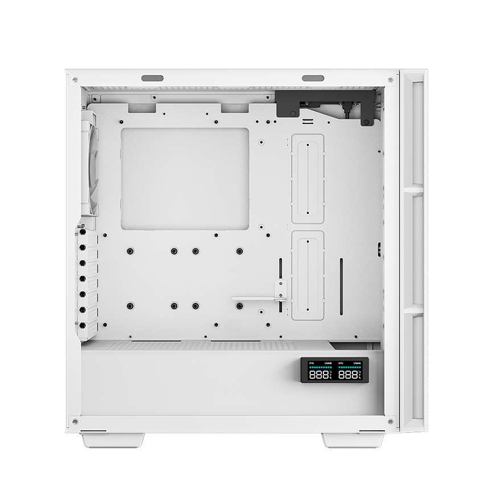 Кутия DeepCool CH560 DIGITAL White Mid-Tower ATX Gaming Casing
