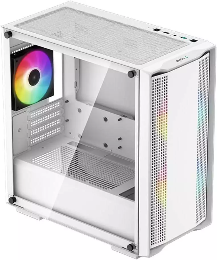 Кутия DeepCool CC360 ARGB White Mid-Tower mATX Case