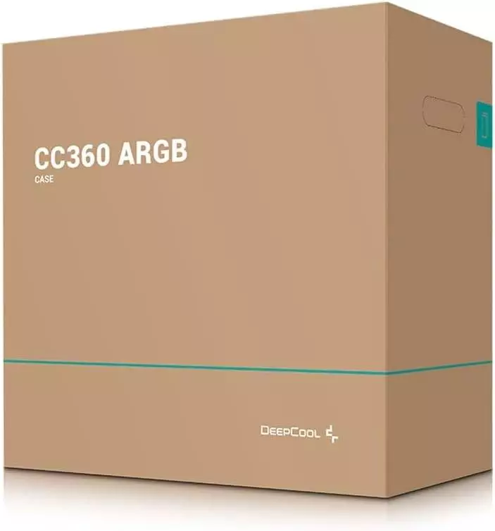 Кутия DeepCool CC360 ARGB Black Mid-Tower ATX Case