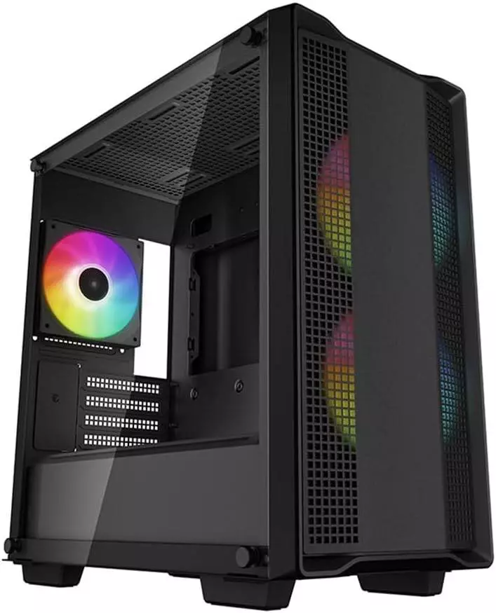 Кутия DeepCool CC360 ARGB Black Mid-Tower ATX Case