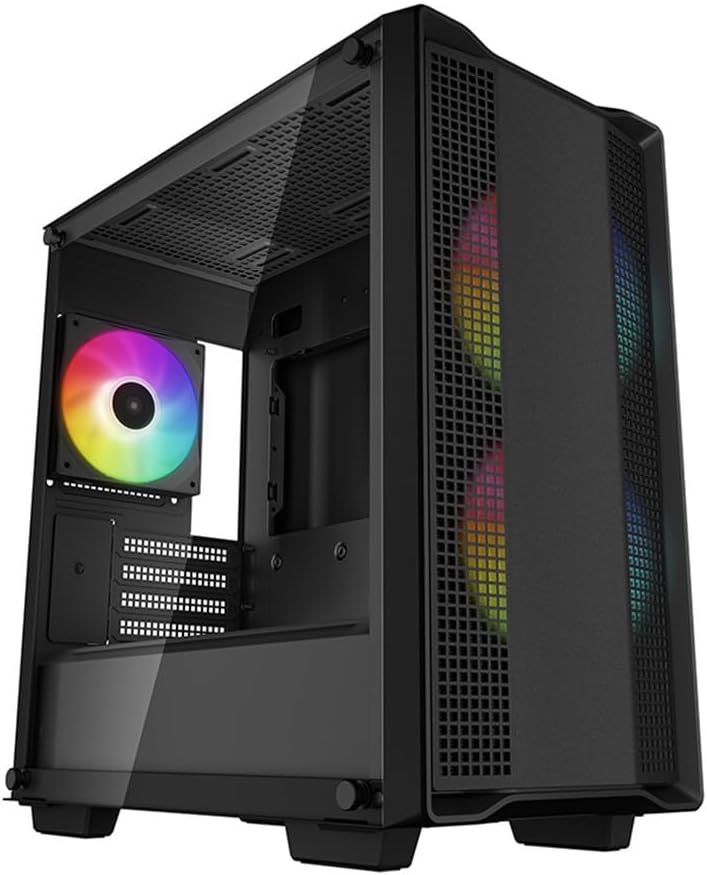 Кутия DeepCool CC360 ARGB Black Mid-Tower ATX Case