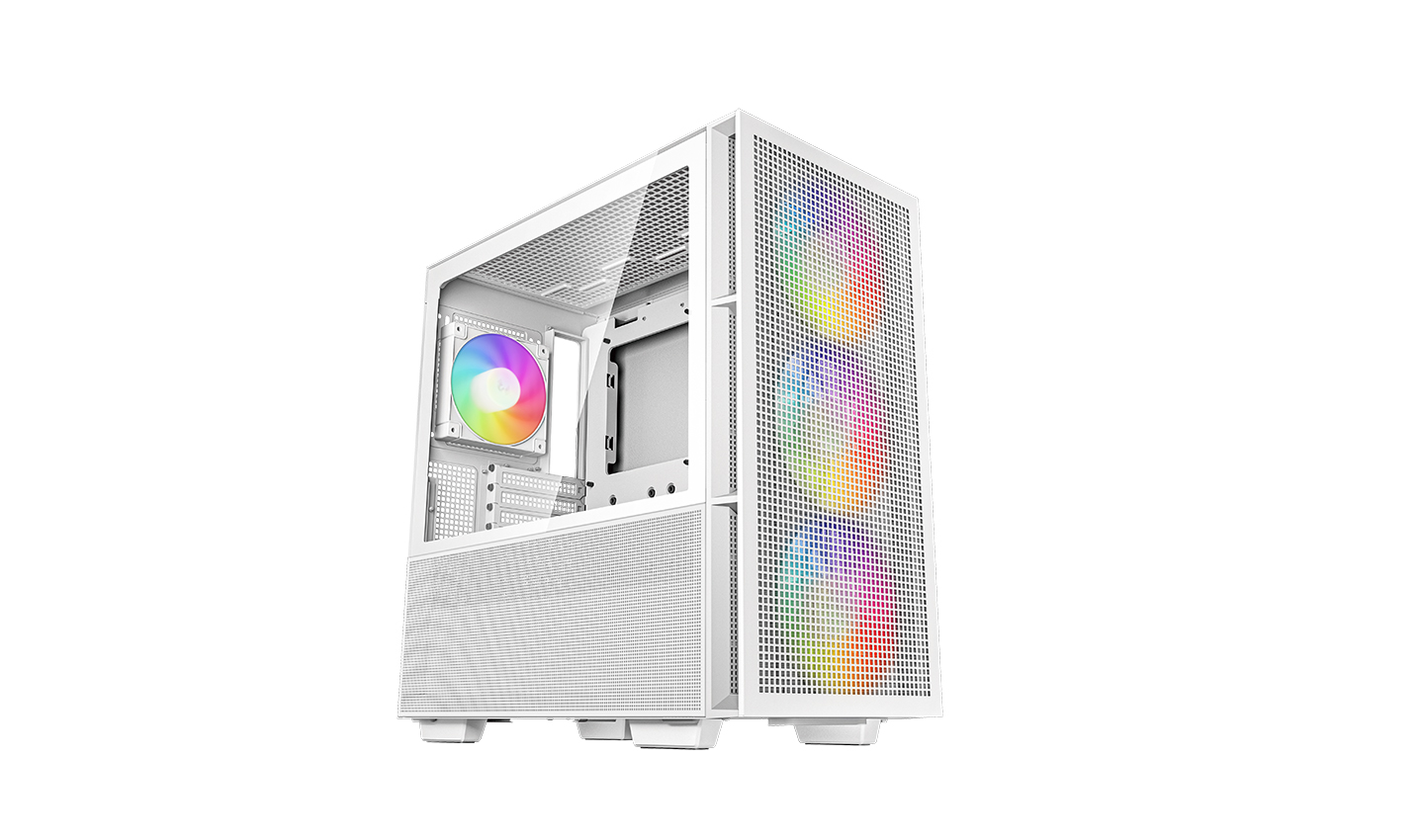 Кутия DeepCool CH560 ARGB White Mid-Tower Case