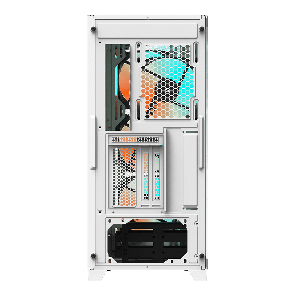 Кутия Gigabyte C301 WHITE Tempered Glass Mid-Tower RGB Fusion 