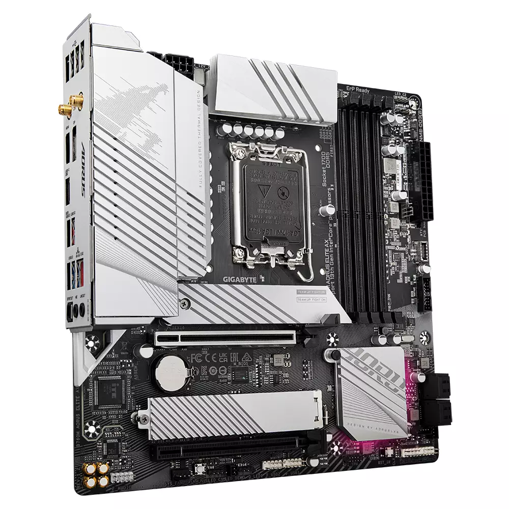 Дънна платка Gigabyte B760M AORUS ELITE AX Wi-Fi 6E LGA1700 DDR5
