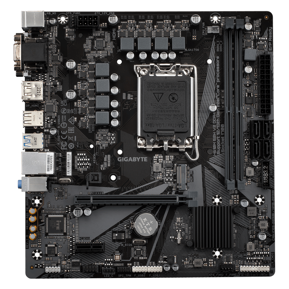 Дънна платка Gigabyte H610M-S2H V2 LGA1700 DDR4