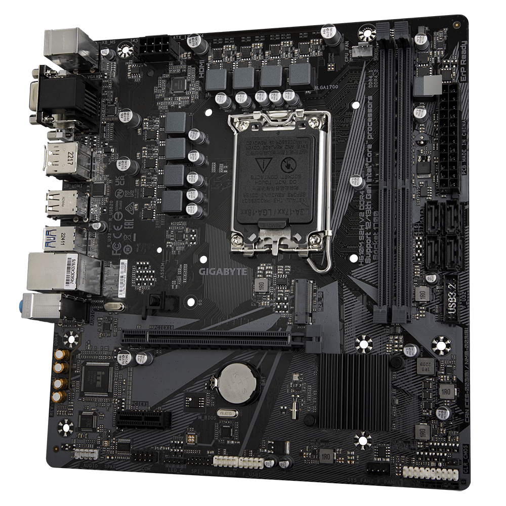 Дънна платка Gigabyte H610M-S2H V2 LGA1700 DDR4