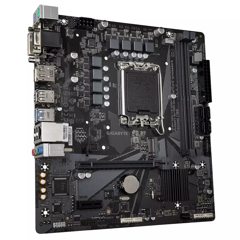 Дънна платка Gigabyte H610M-S2H V2 LGA1700 DDR4