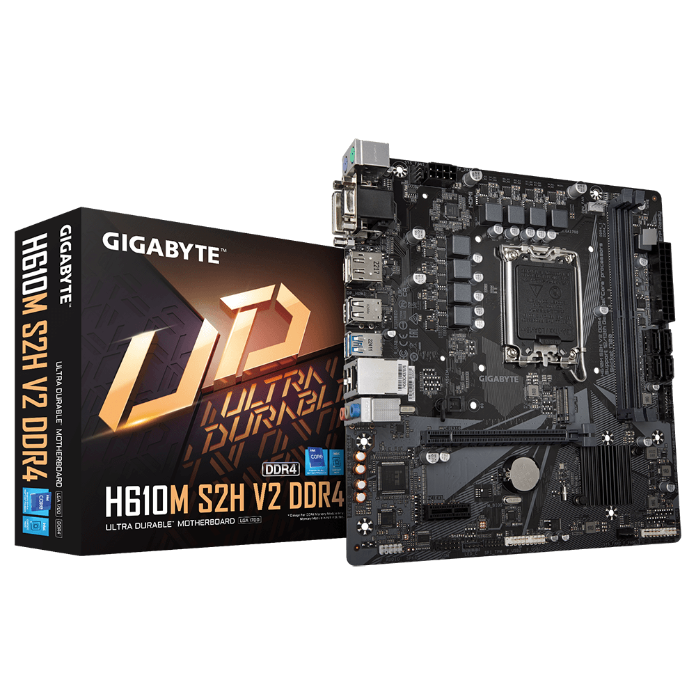 Дънна платка Gigabyte H610M-S2H V2 LGA1700 DDR4