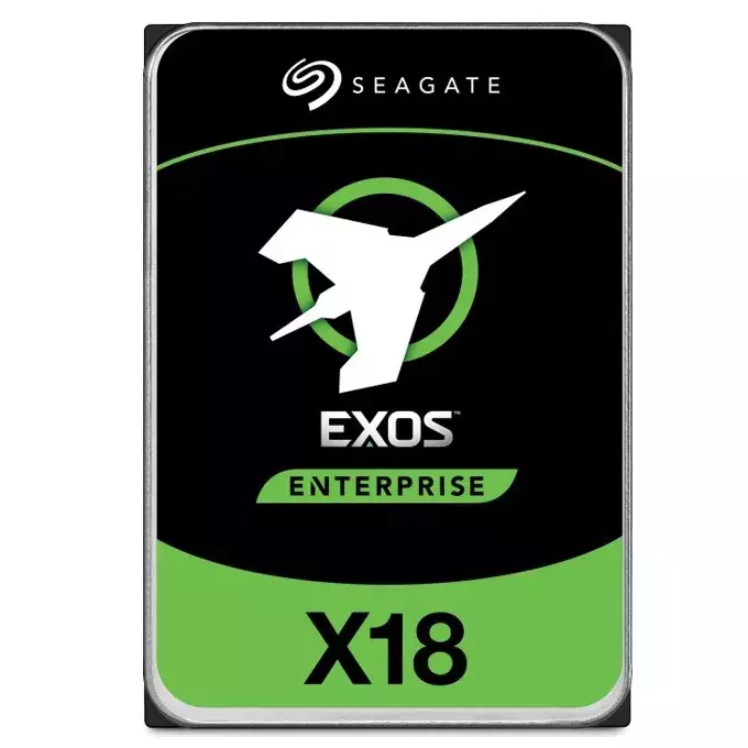 Твърд диск Seagate Exos X18 14TB 256MB Cache 7200RPM SATA3 6Gb/s - ST14000NM000J