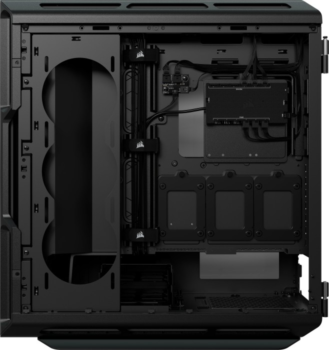 Кутия Corsair iCUE 5000T RGB Tempered Glass Black Mid-Tower ATX - CC-9011230-WW