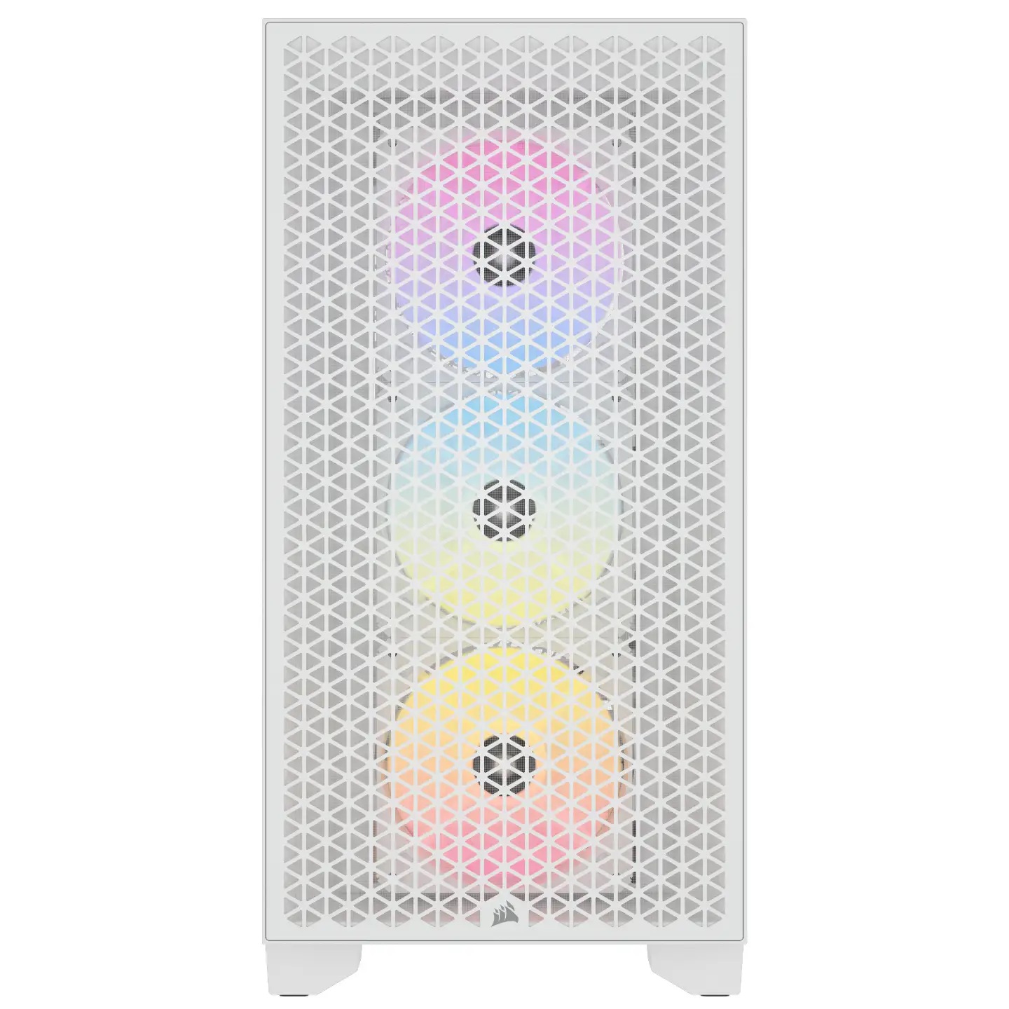 Кутия Corsair 3000D RGB AIRFLOW Mid-Tower Case White - CC-9011256-WW