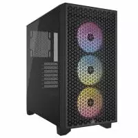 Кутия Corsair 3000D RGB AIRFLOW Mid-Tower Case Black - CC-9011255-WW