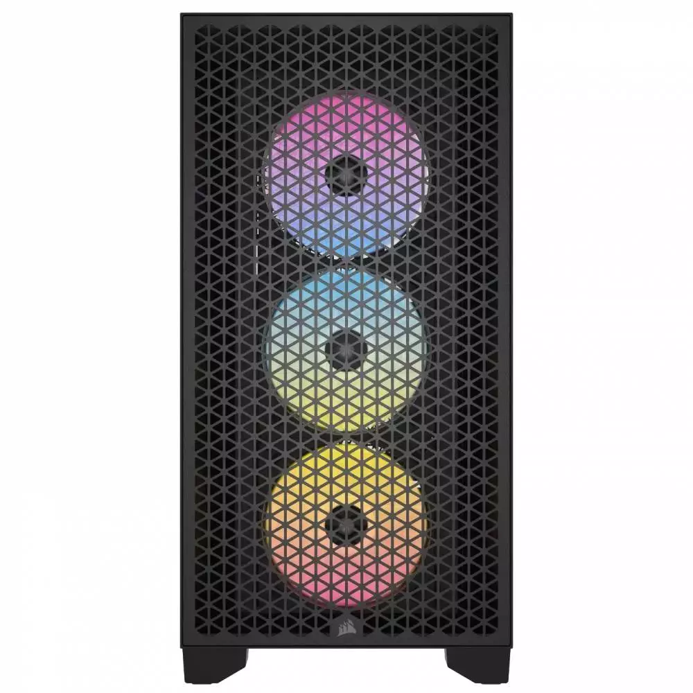 Кутия Corsair 3000D RGB AIRFLOW Mid-Tower Case Black - CC-9011255-WW