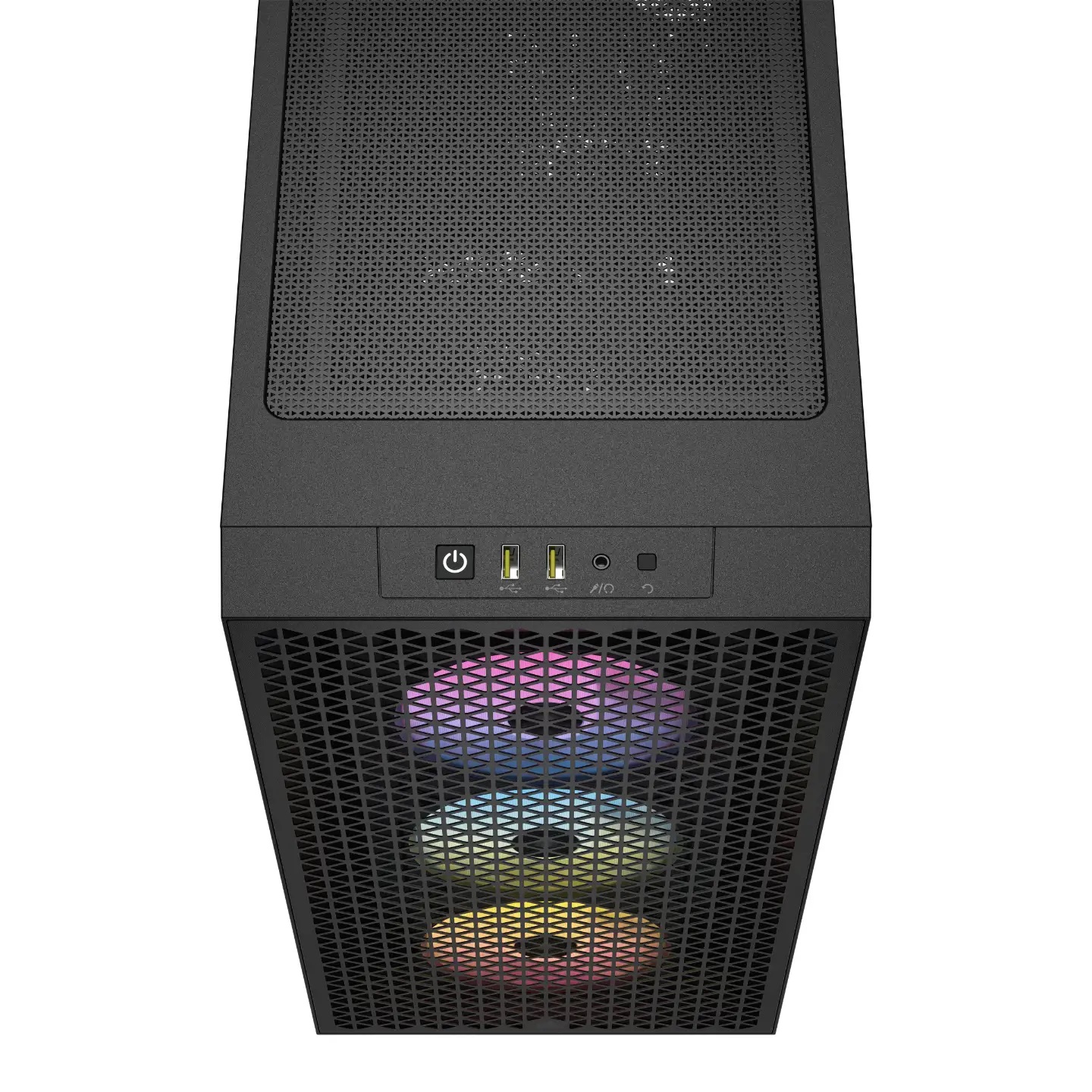 Кутия Corsair 3000D RGB AIRFLOW Mid-Tower Case Black - CC-9011255-WW