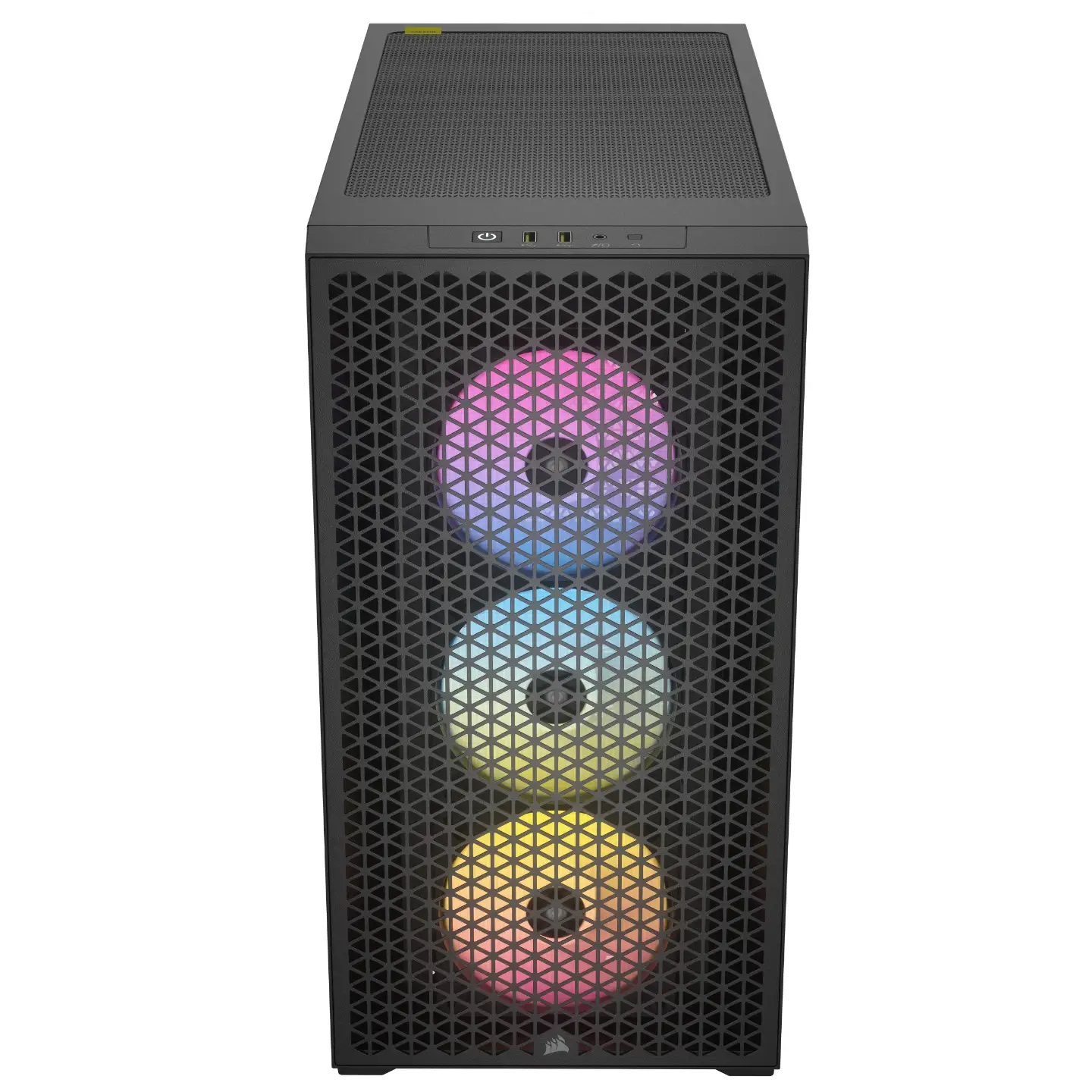 Кутия Corsair 3000D RGB AIRFLOW Mid-Tower Case Black - CC-9011255-WW