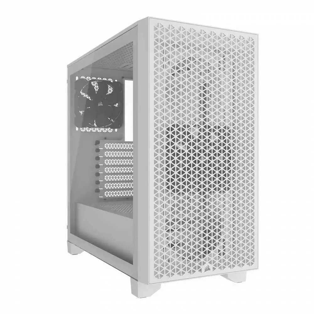 Кутия Corsair 3000D AIRFLOW Mid-Tower Case White - CC-9011252-WW