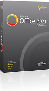 Софтуерен офис пакет SoftMaker Office Proffesional 2021 for Windows