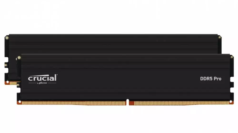 Памет Crucial Pro 32GB (2x16GB) DDR5 5600MHz CL46 - CP2K16G56C46U5