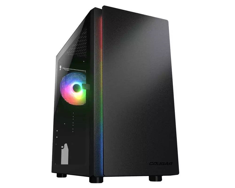 Кутия COUGAR Purity RGB Black Mini Tower Case - CG385PC400001