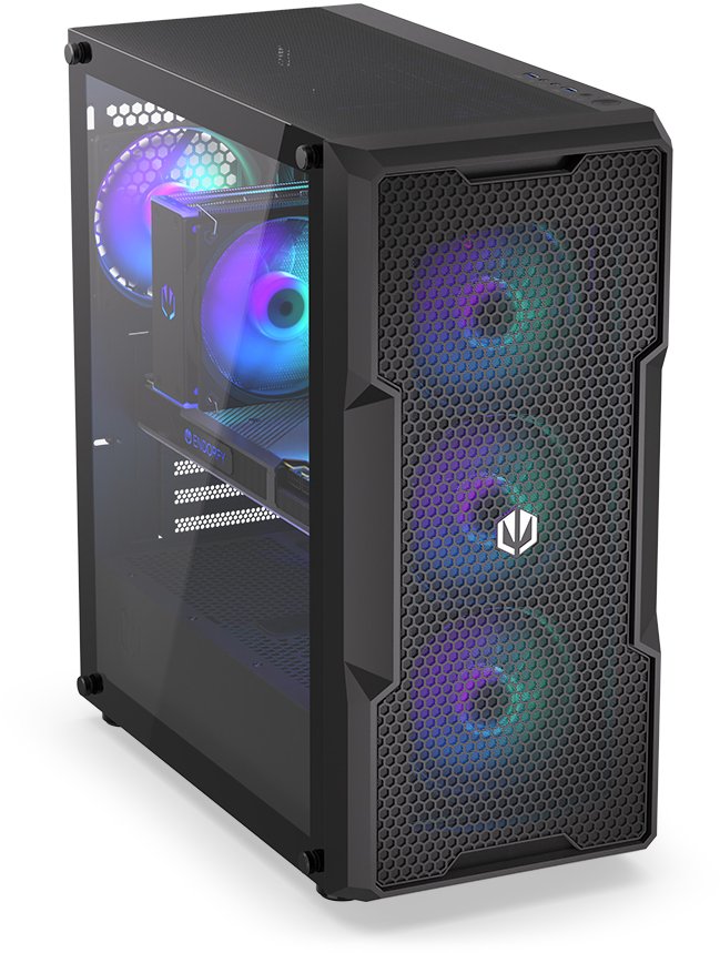 Кутия Endorfy Regnum 400 ARGB Mid-Tower Case - EY2A009