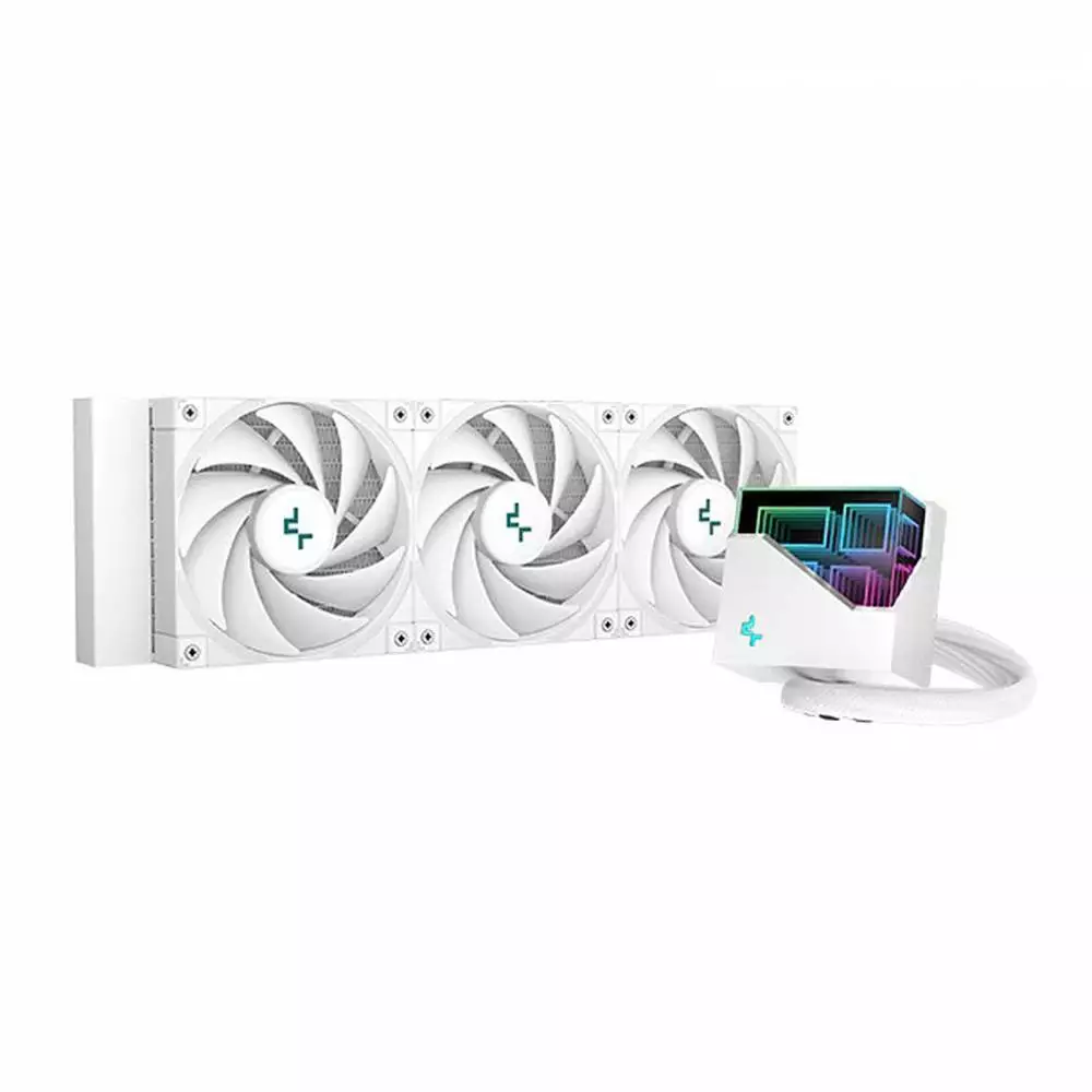 Водно охлаждане за процесор DeepCool LT720 WH 360mm Liquid CPU Cooler