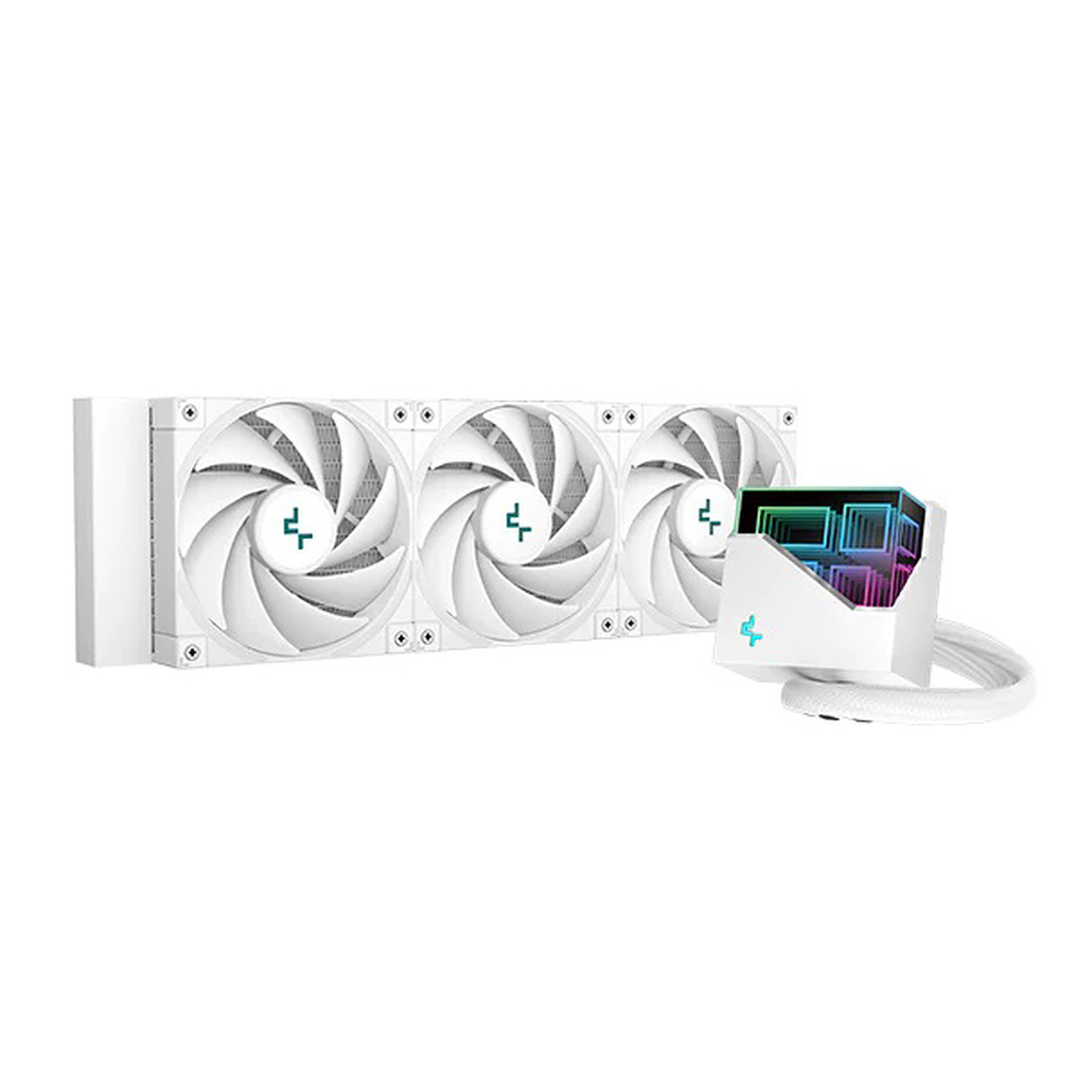 Водно охлаждане за процесор DeepCool LT720 WH 360mm Liquid CPU Cooler