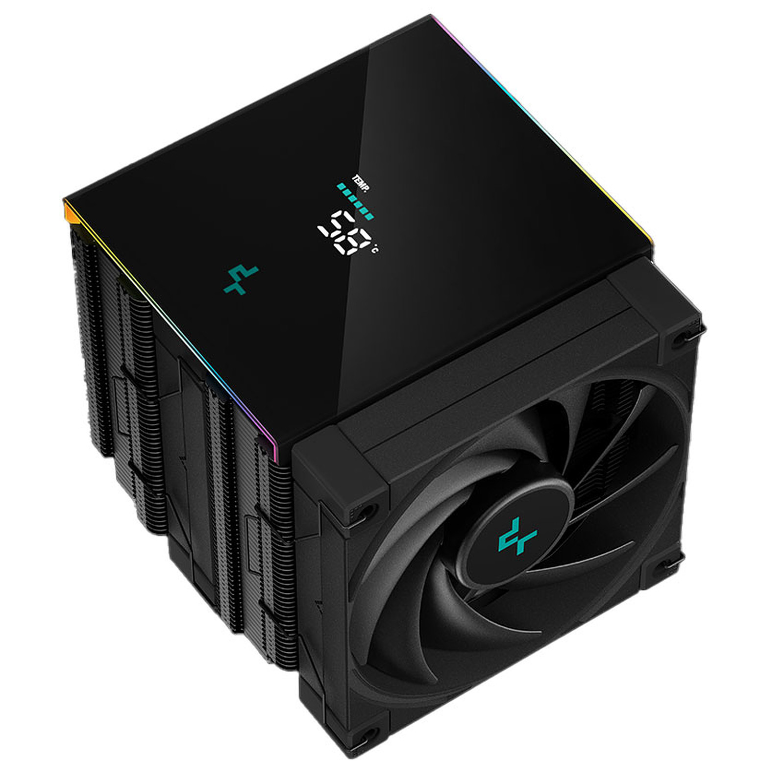 Охлаждане за процесор DeepCool AK620 DIGITAL Black