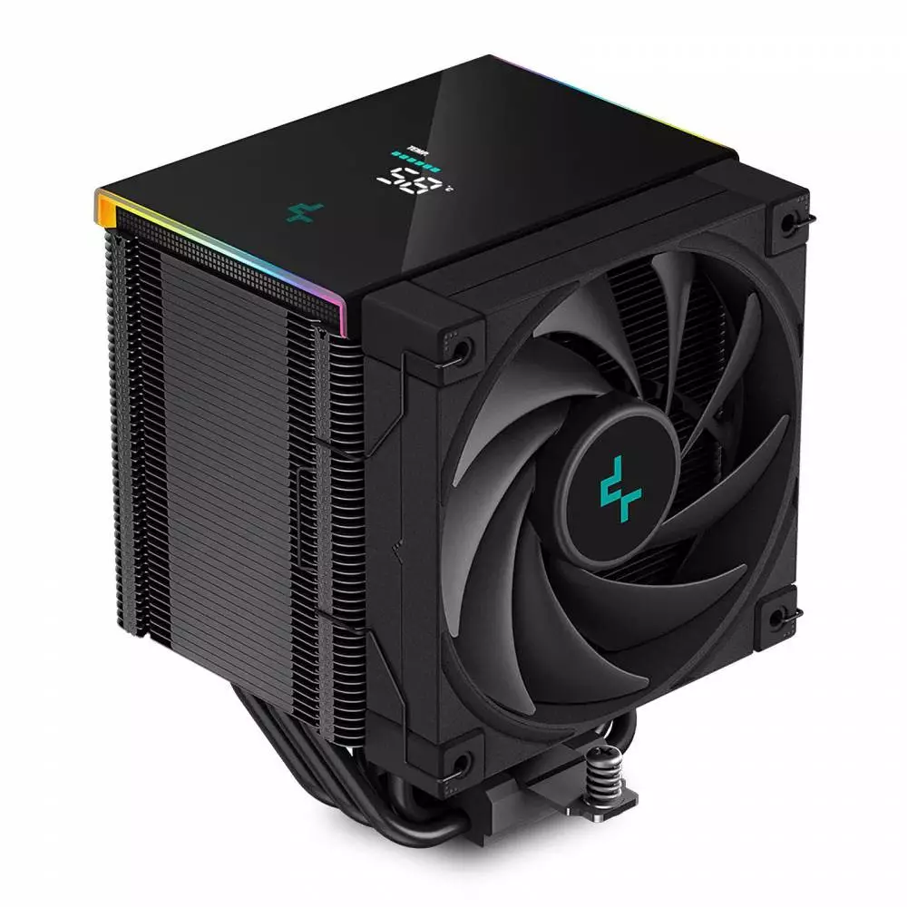 Охладител за процесор DeepCool AK500 DIGITAL Black