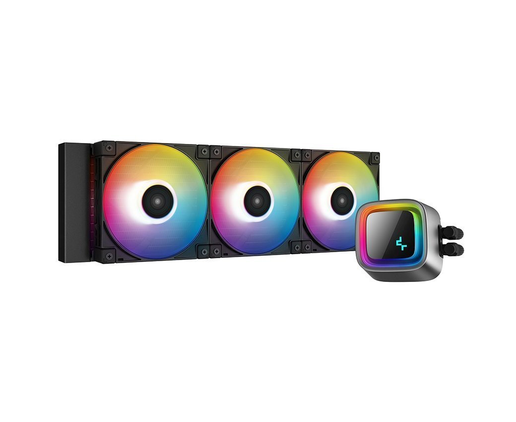 Водно охлаждане за процесор DeepCool LS720 Black AIO Liquid Cooler
