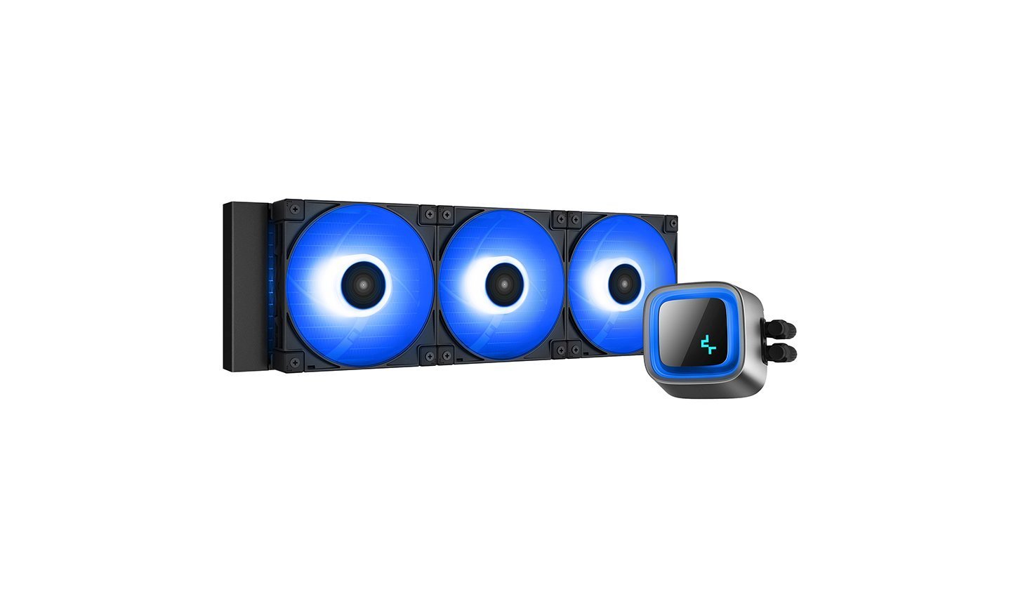 Водно охлаждане за процесор DeepCool LS720 Black AIO Liquid Cooler