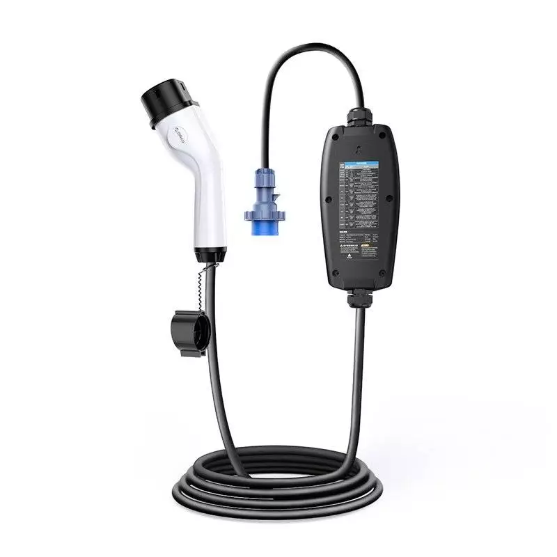 Orico Зарядна станция за електромобил EV-CHARGER 32A 1-phase Type-2 EU port, 10m cable - AUG432-EU-05-BK