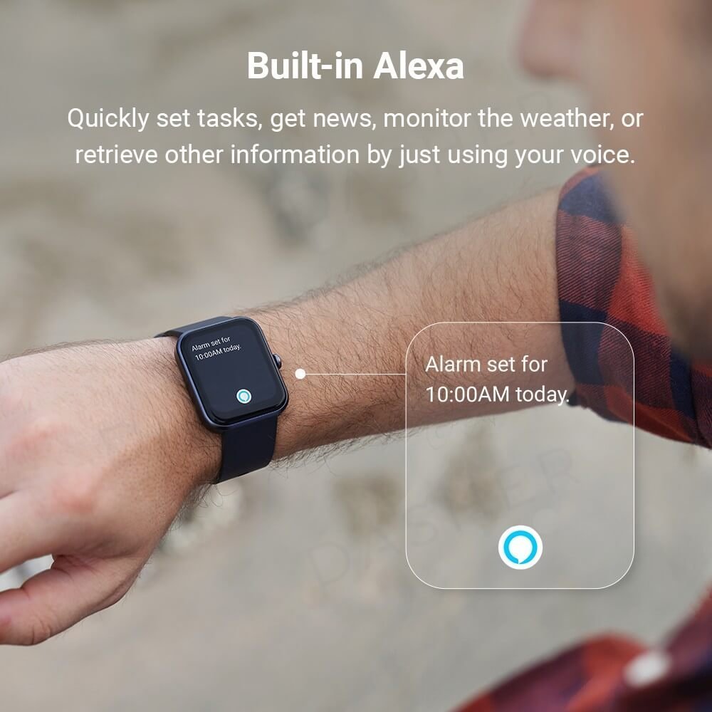 Maimo смарт часовник Smartwatch - Maimo Watch RoseGold - SPO2, HeartRate, Amazon Alexa