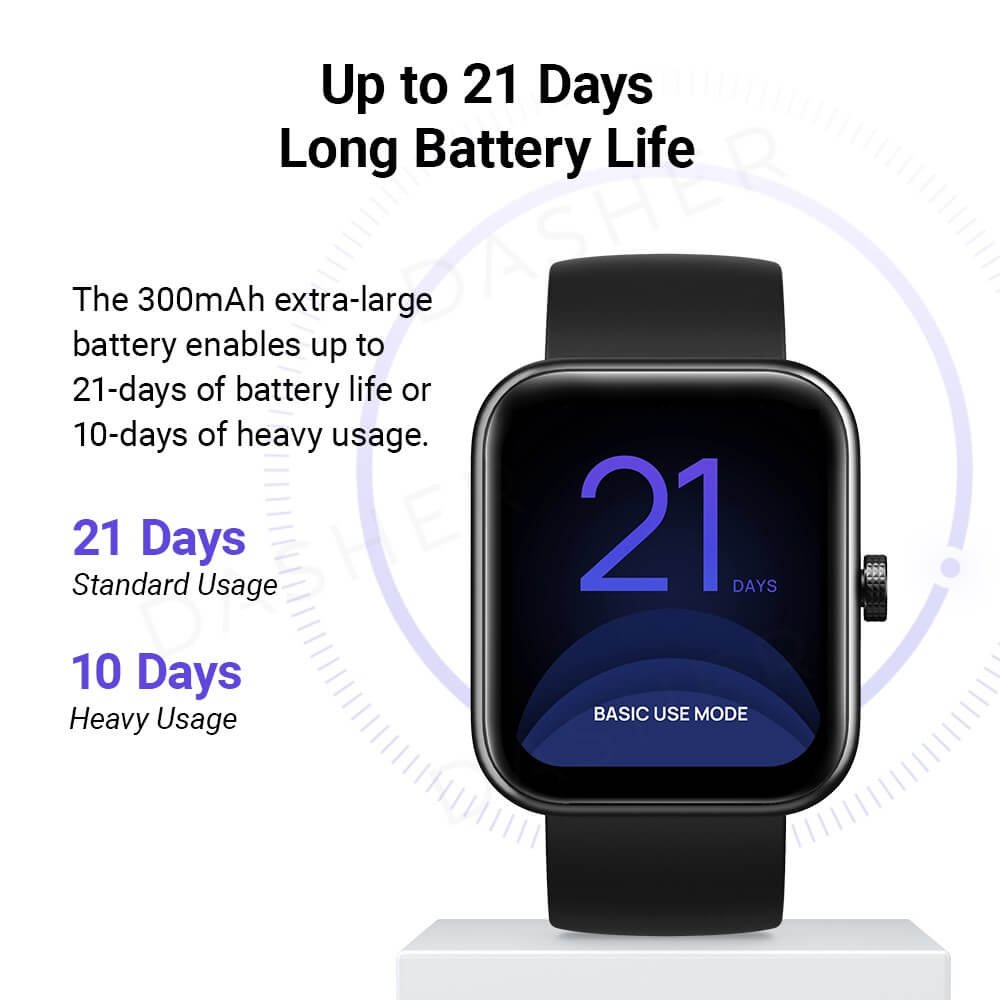 Maimo смарт часовник Smartwatch - Maimo Watch Black - SPO2, HeartRate, Amazon Alexa
