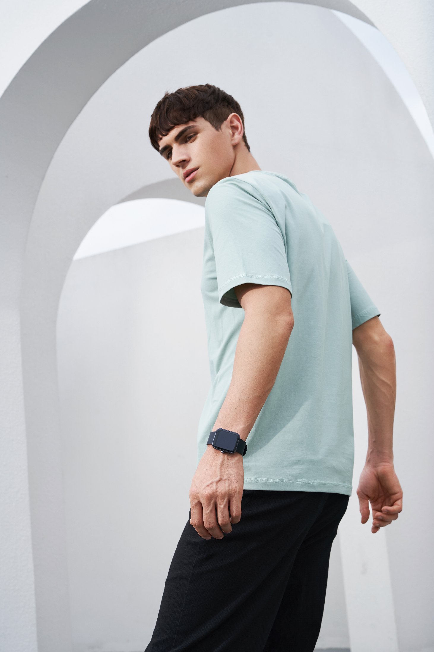 Maimo смарт часовник Smartwatch - Maimo Watch Black - SPO2, HeartRate, Amazon Alexa