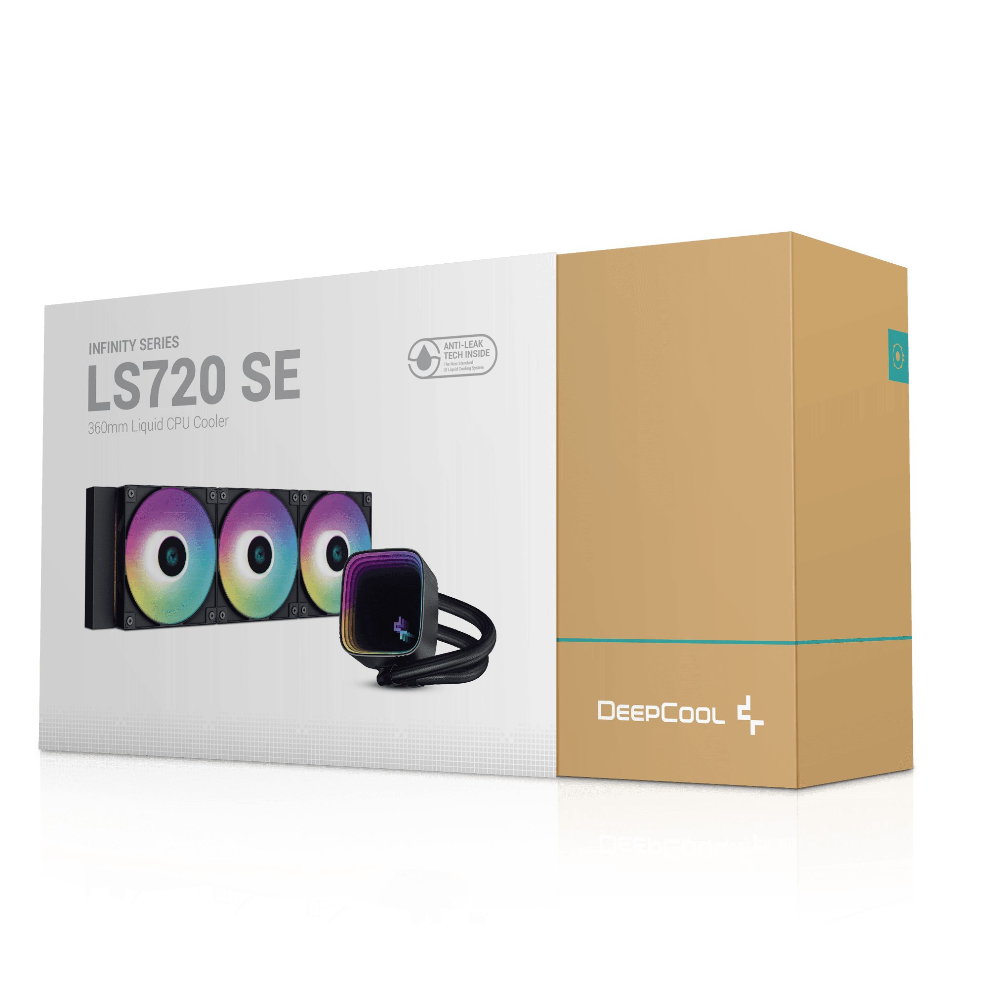 Водно охлаждане за процесор DeepCool LS720 SE Black AIO Liquid Cooler