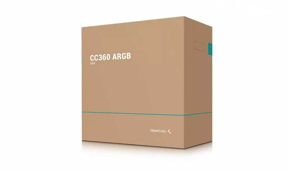 Boîtier DeepCool CC360 ARGB mATX Case Noir