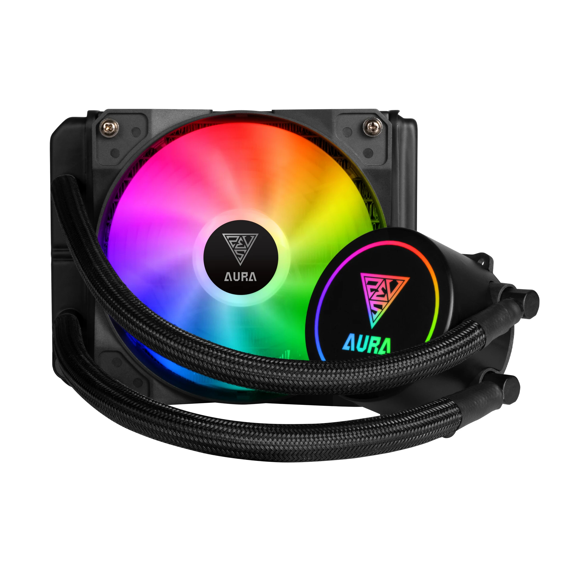 Водно охлаждане за процесор Gamdias AURA GL120 RGB Water Cooling 120mm