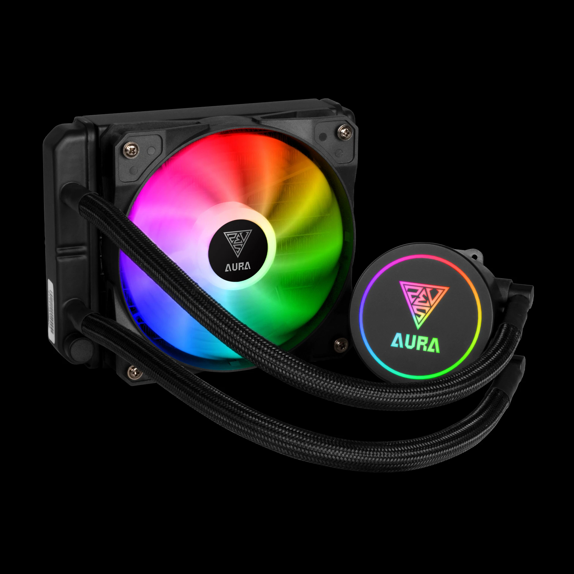 Водно охлаждане за процесор Gamdias AURA GL120 RGB Water Cooling 120mm