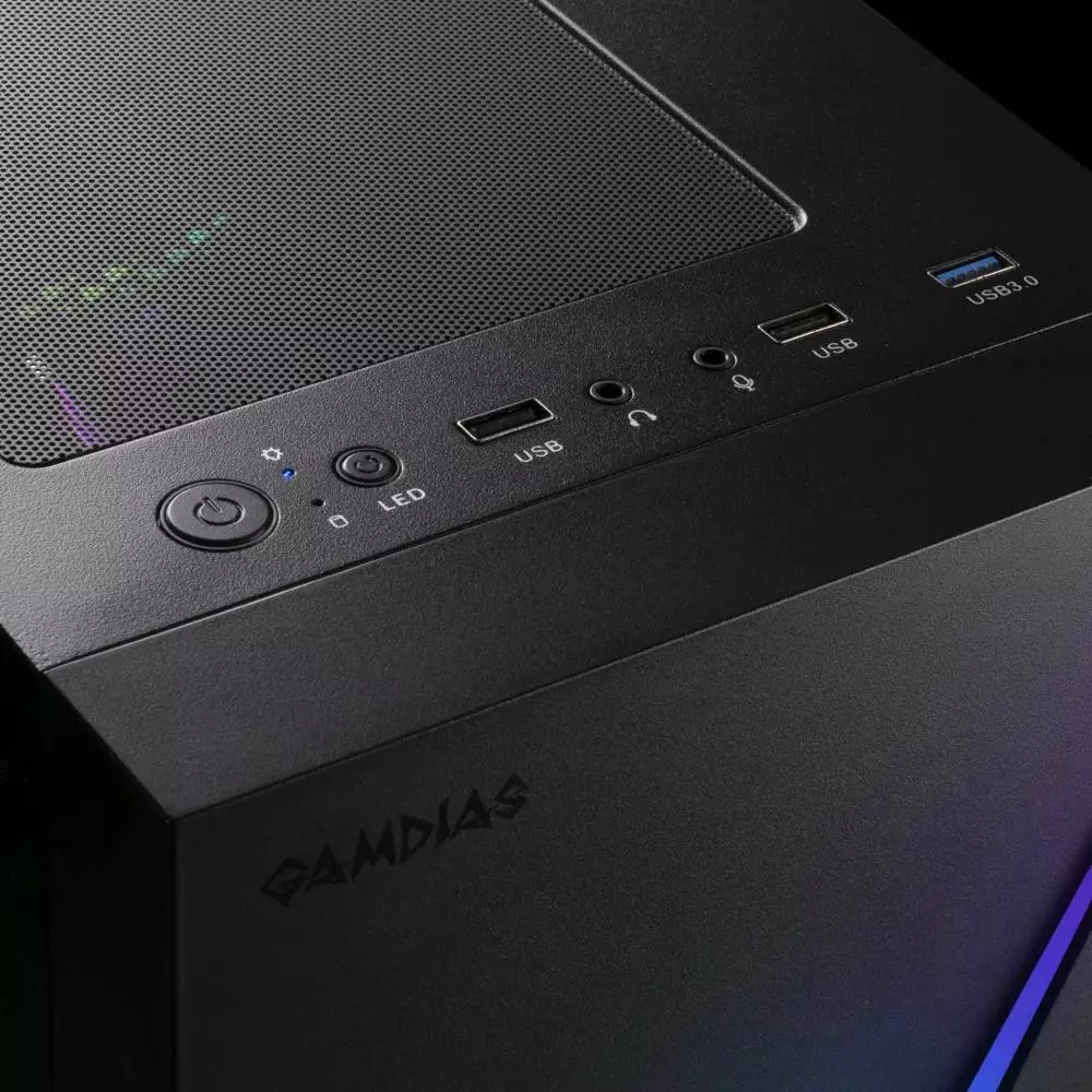Кутия Gamdias ARGUS E5 ARGB TG ATX Case