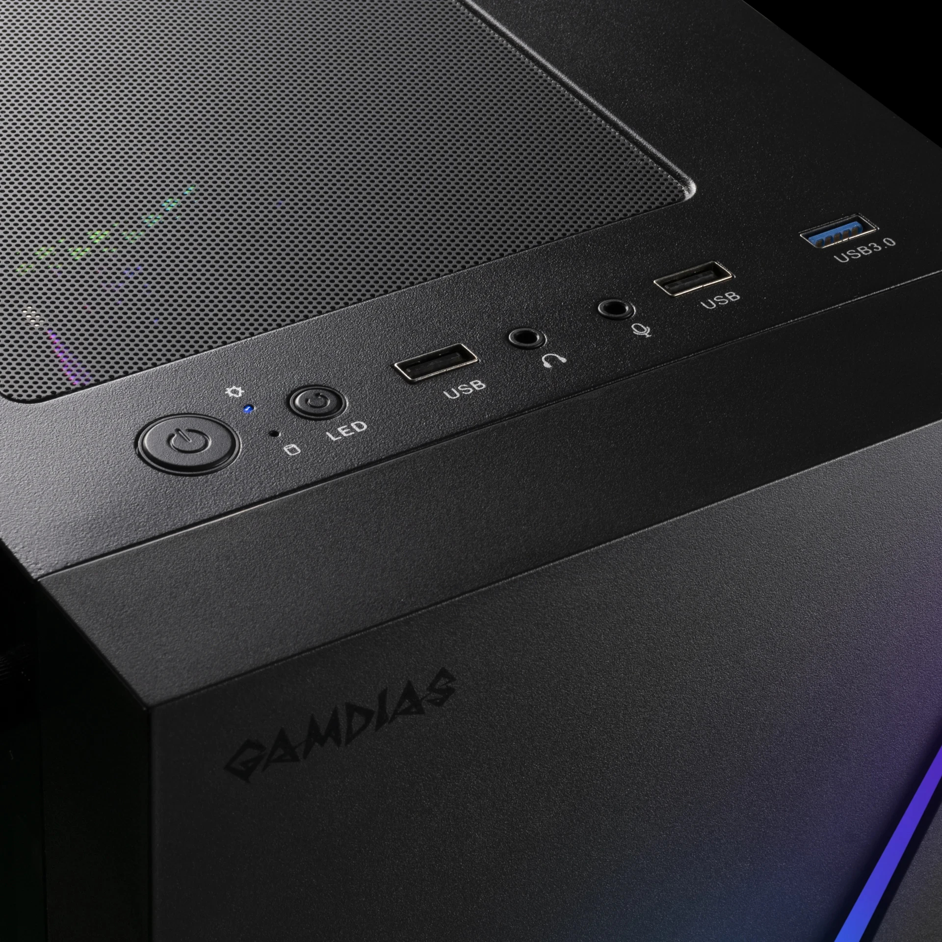 Кутия Gamdias ARGUS E5 ARGB TG ATX Case