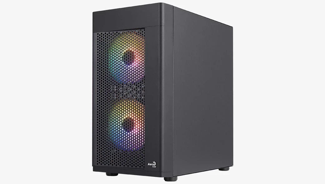 Кутия AeroCool Hexform-G-BK-v2 Case mATX 3 fans included