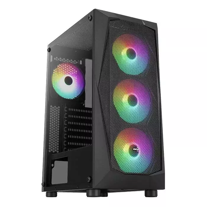 Кутия AeroCool Falcon-G-BK-v2 ARGB ATX Case